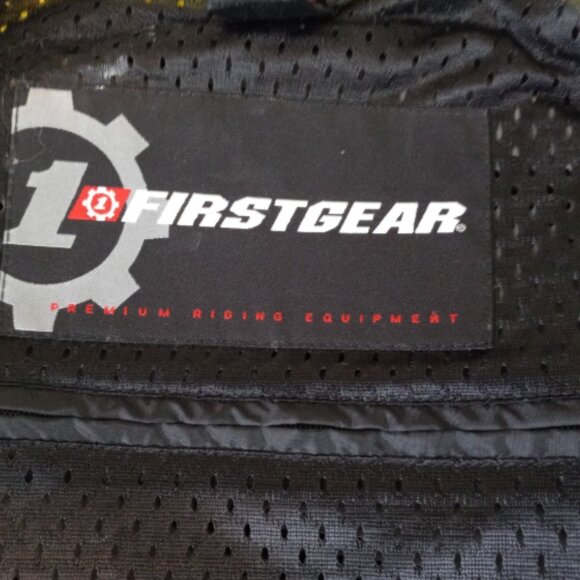 Women’s Hi-Vis Yellow-Black Mesh Motorcycle Jacket 3XL Yellow Black CE Armor EUC - Picture 12 of 16